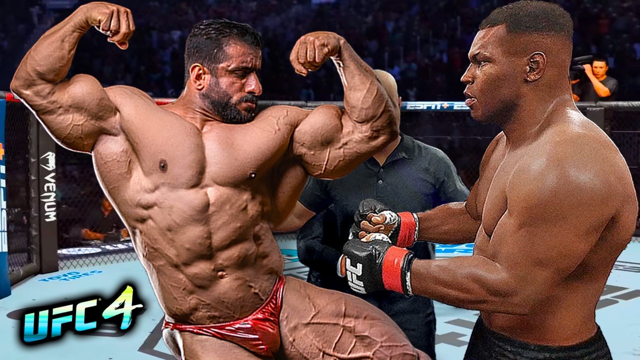 Майк Тайсон против могучего бодибилдера Харуто (EA Sports UFC 4)