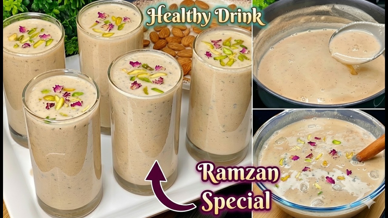 Ramadan Special Energy Drink Recipe | Ramzan Special Iftar Recipes | Ramzan Special Iftar Recipes |