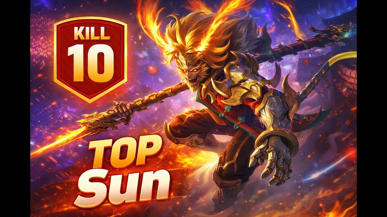 Sun top 1 global crazy skill 😲😲 #mobilelegends #viral #gaming #trending #fyp #youtubeshorts