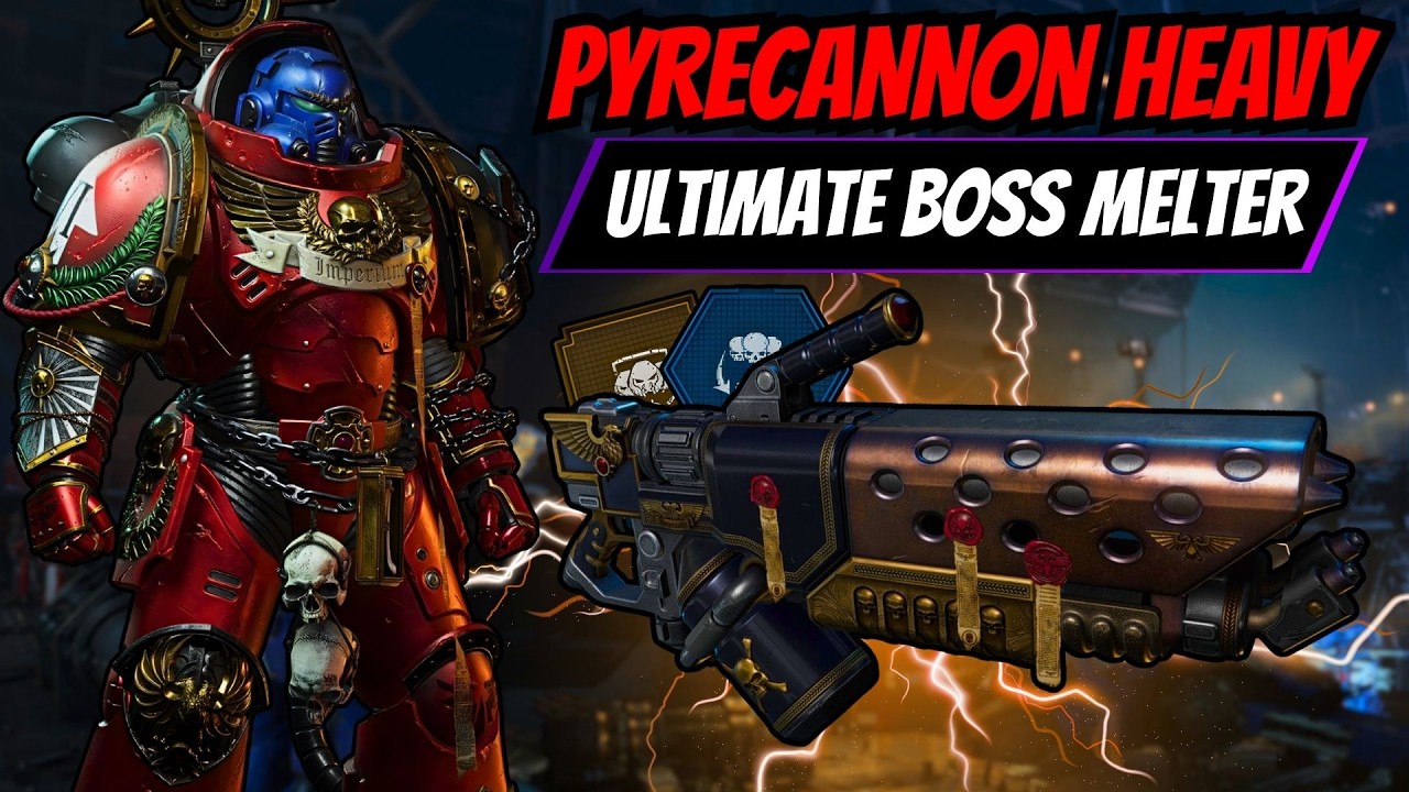 PYRECANNON Heavy Completely MELTS Terminus Fights in Space Marine 2 Techmarine Update