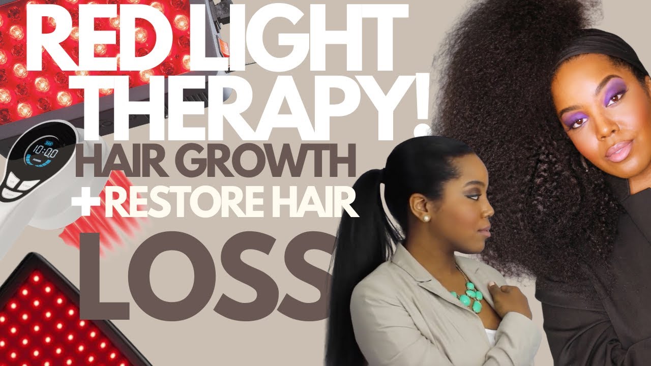 Increase Hair Growth & Restore Damaged Hair Follicles w/ Red Light Therapy | Fuller Hair #hairgrowth