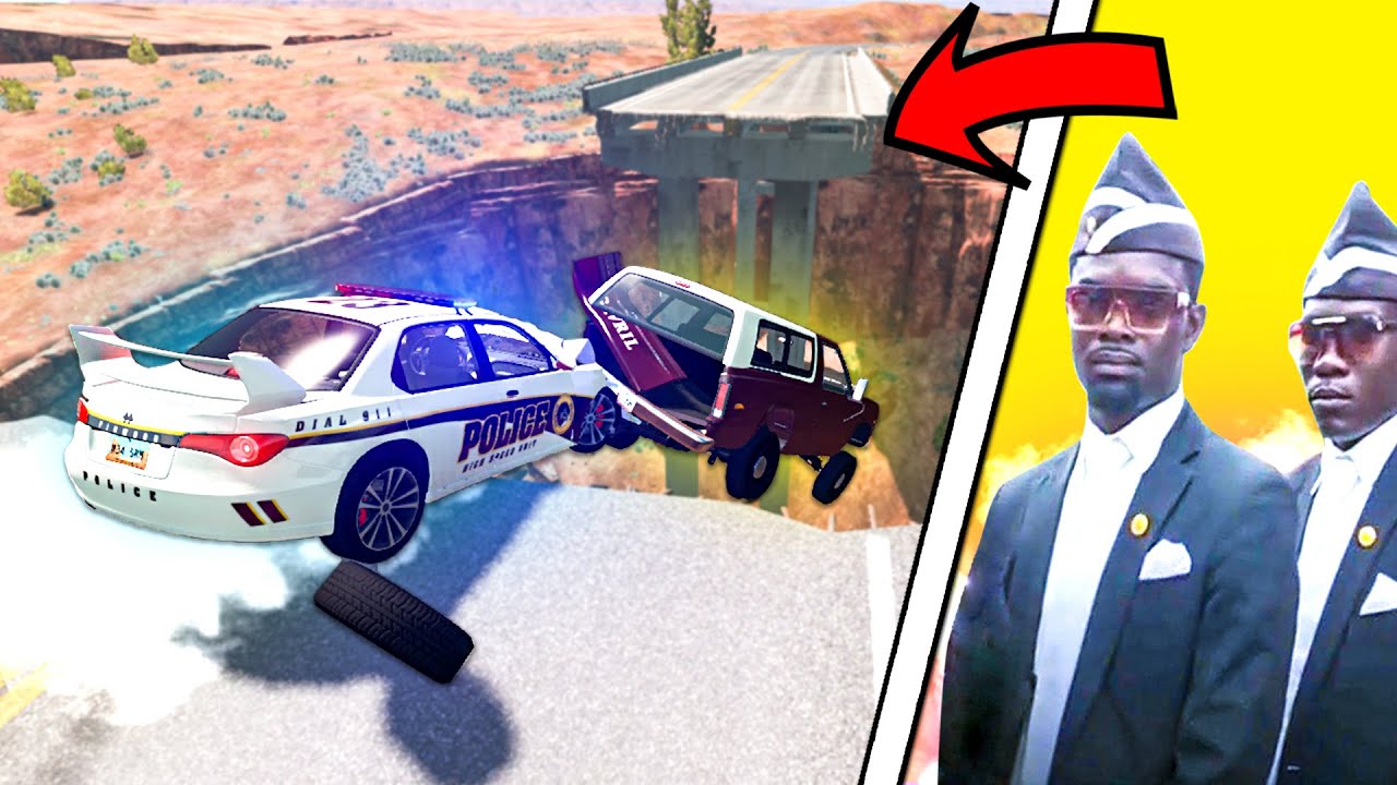 DANCE COFFIN ON FUNERAL MEME COMPILATION #84 | ASTRONOMIA SONG | BeamNG Drive MEMES