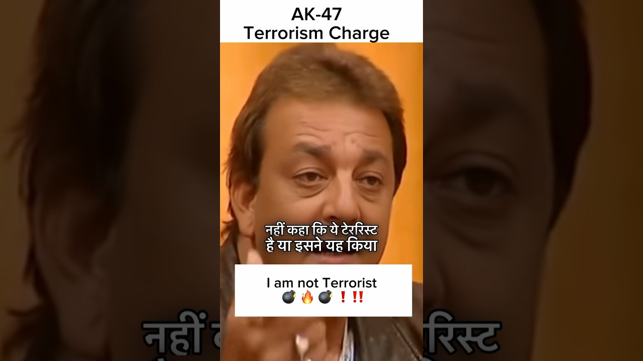 Sanjay Dutt on 1993 Blast💥 
