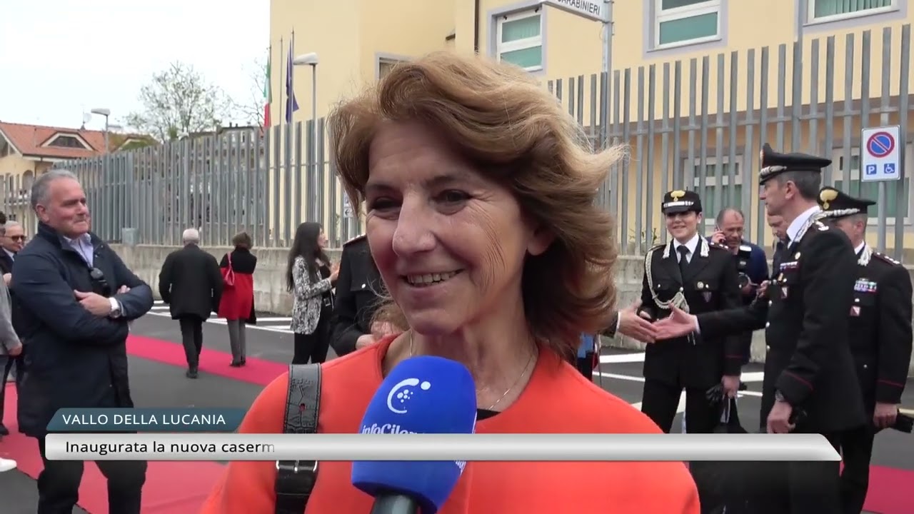 Vallo della Lucania, inaugurata la nuova caserma dei carabinieri
