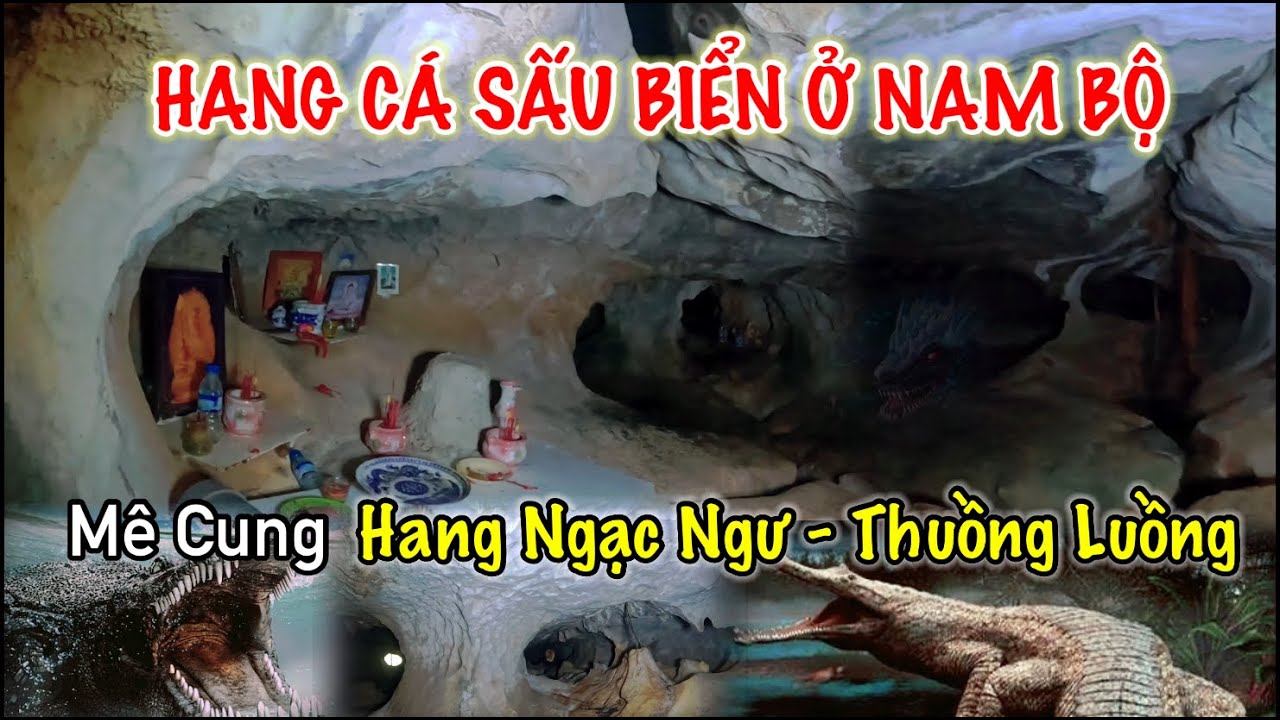 Lạc lối trong Hang Động Tiền Sử Ở Miền Tây Nam Bộ - Hang Cá Sấu Biển ở Kiên Giang