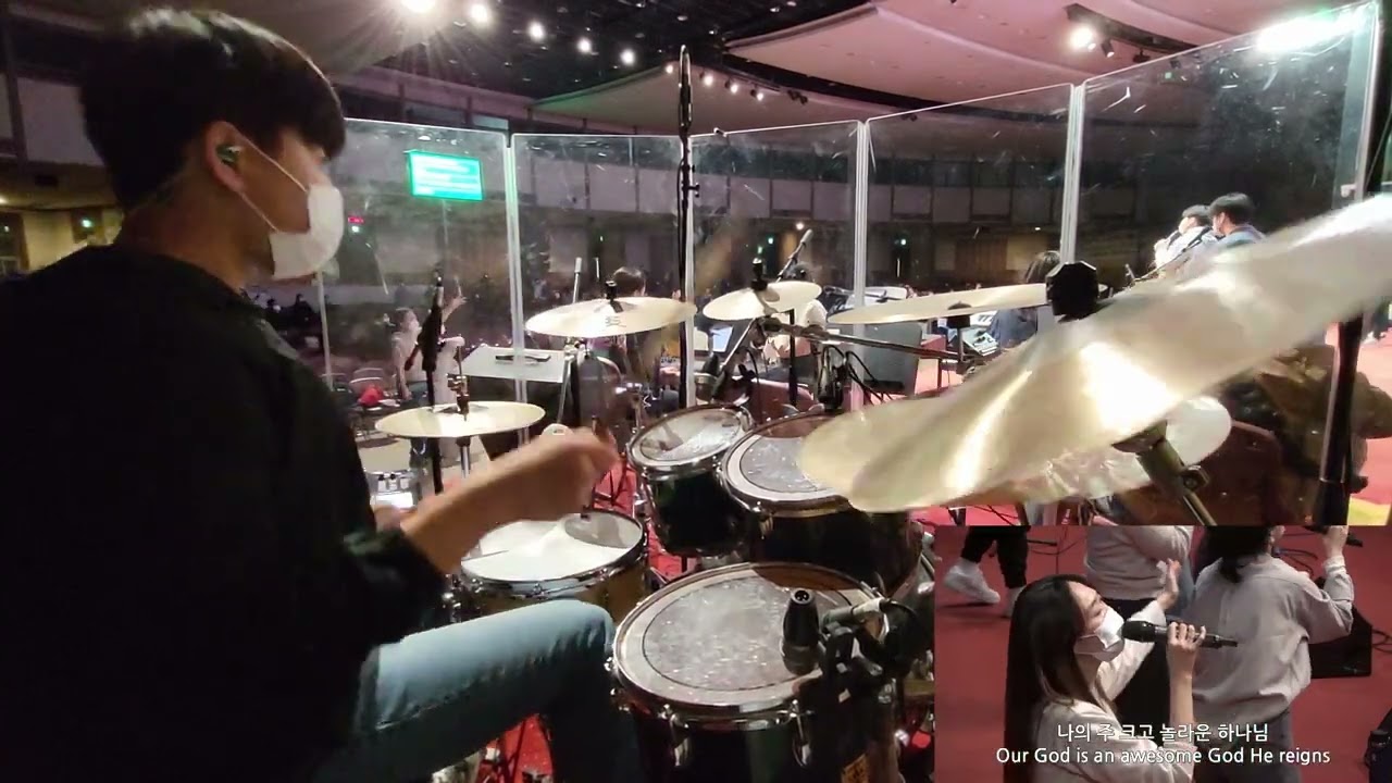 [성드럼]Awesome God(.ver hillsong) - 광명교회 Lordspears