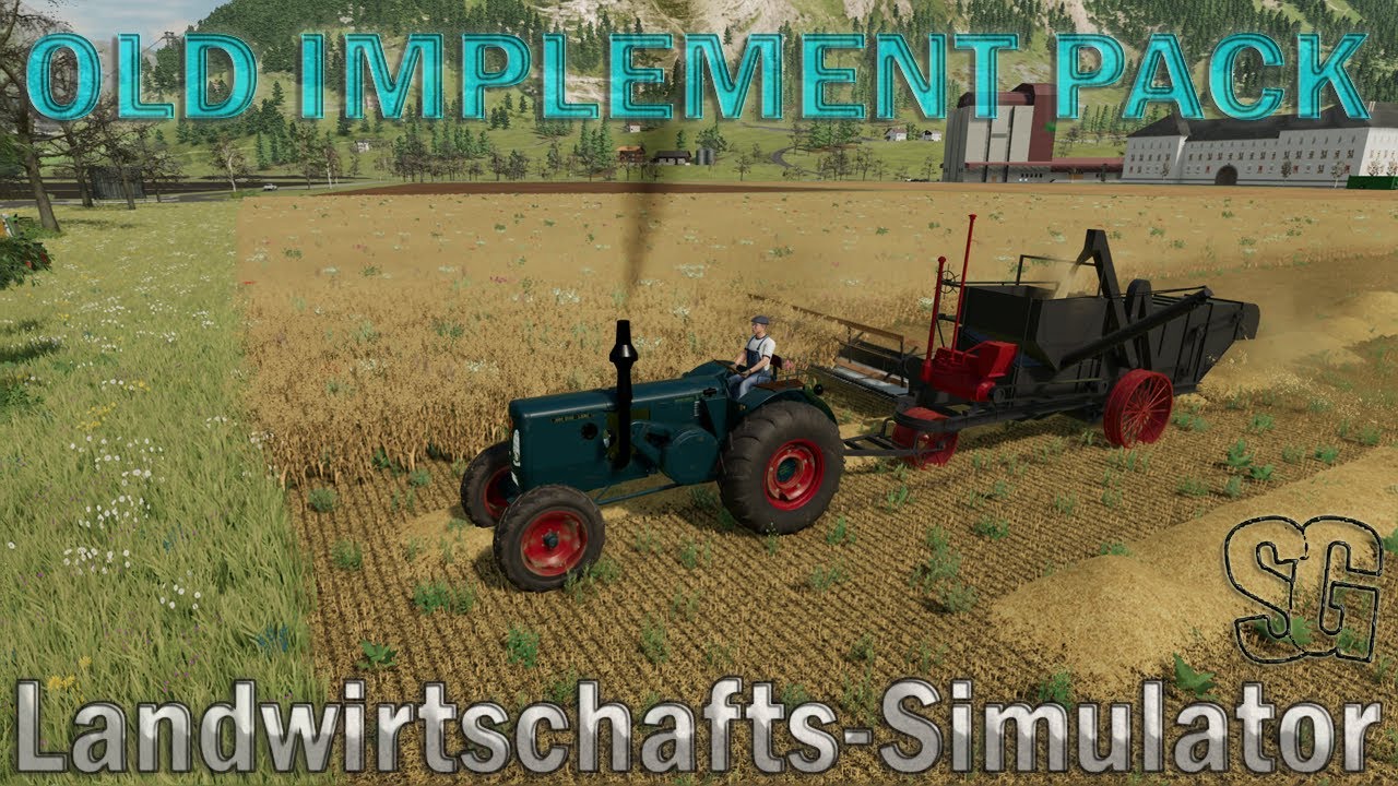 LS22 Modvorstellung -  OLD IMPLEMENT PACK PART V1.0 - Ls22 Mods