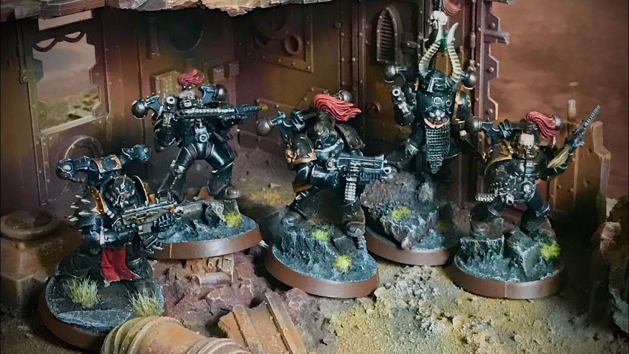 Black Legion vs. Word Bearers - 9th edition 40k Solohammer
