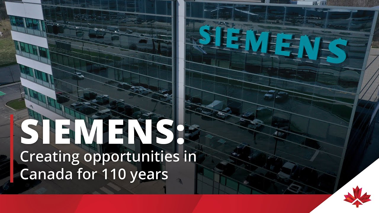 Siemens: A technology leader in Canada for 110 years