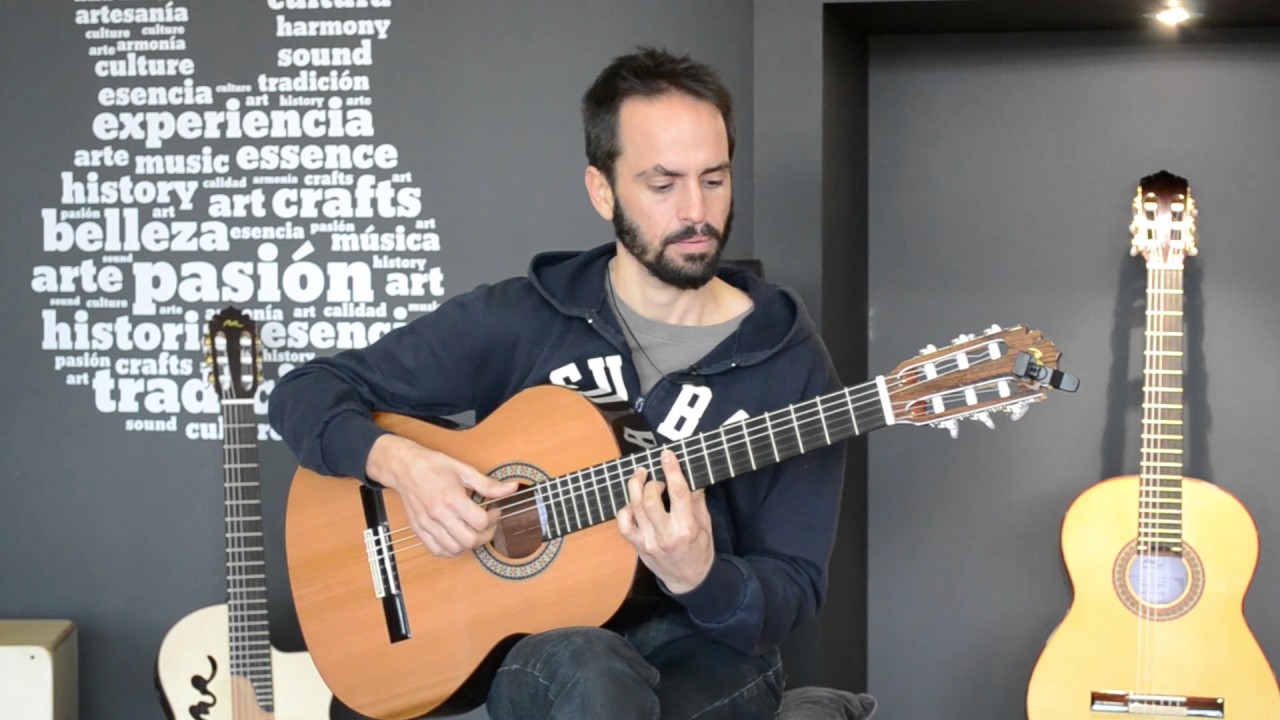 Manuel Rodr&iacute;guez guitar review: C1 (English subtitles)