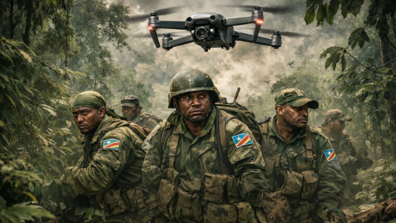UPDATES: OPERATION MITAMBA IHEKUYE FARDC. IKINDI GIHUGU KU IPEREREZA RYA DRONE