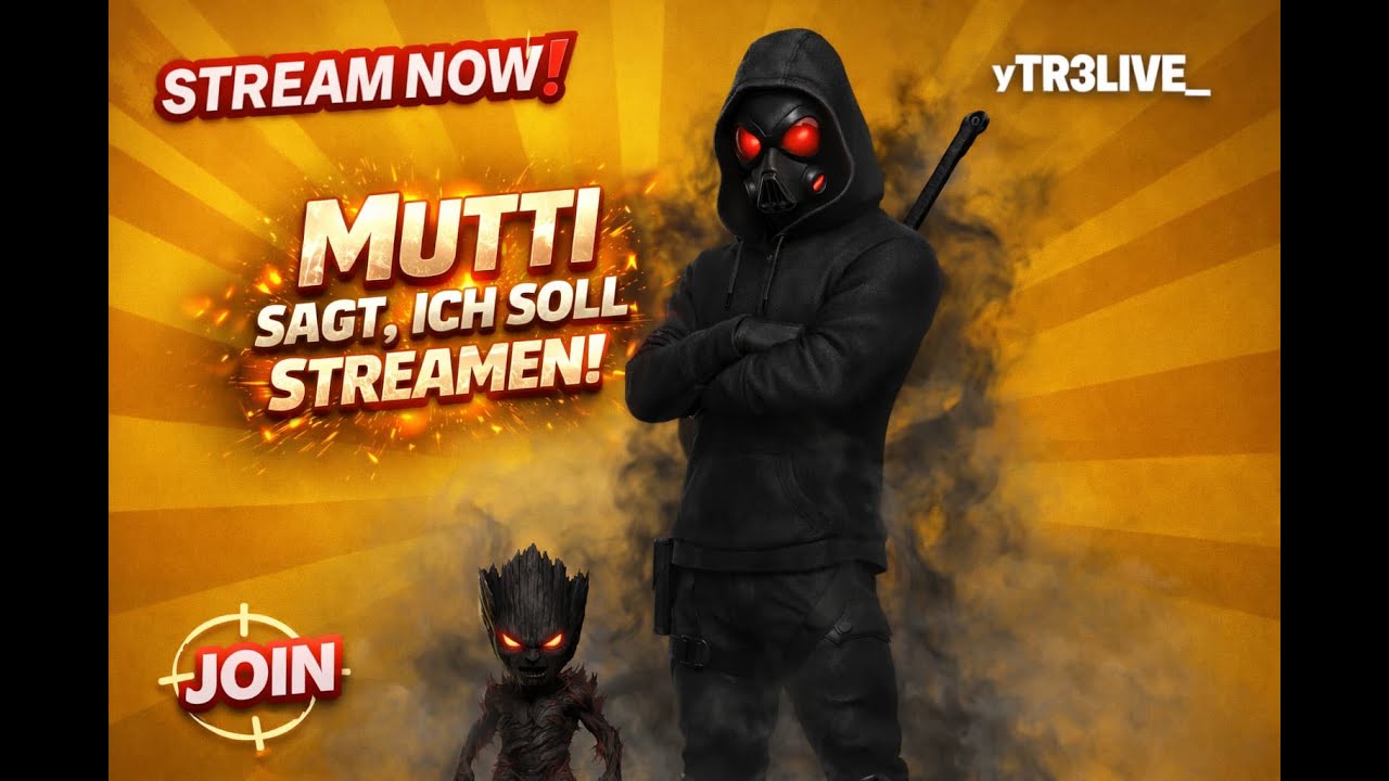 „Mutti sagt, ich soll streamen“: | Fortnite auf entspannt, will die Epischen sammeln.