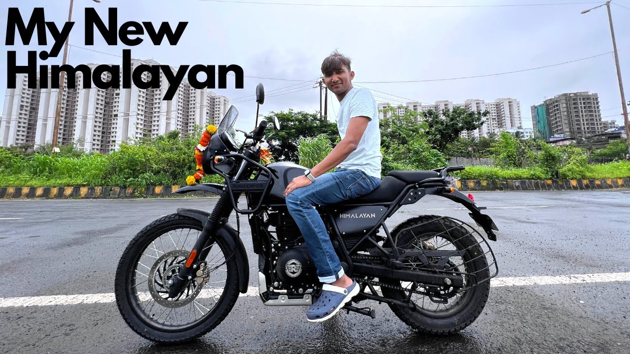 Royal Enfield Himalayan | Granite Black | Bs6 2021 |  Taking delivery of my adventure touring bike |