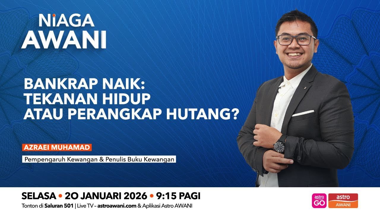 Masalah Hutang Dan Bankrap Dalam Masyarakat: Salahnya Di Mana? | Live @ Astro Awani 