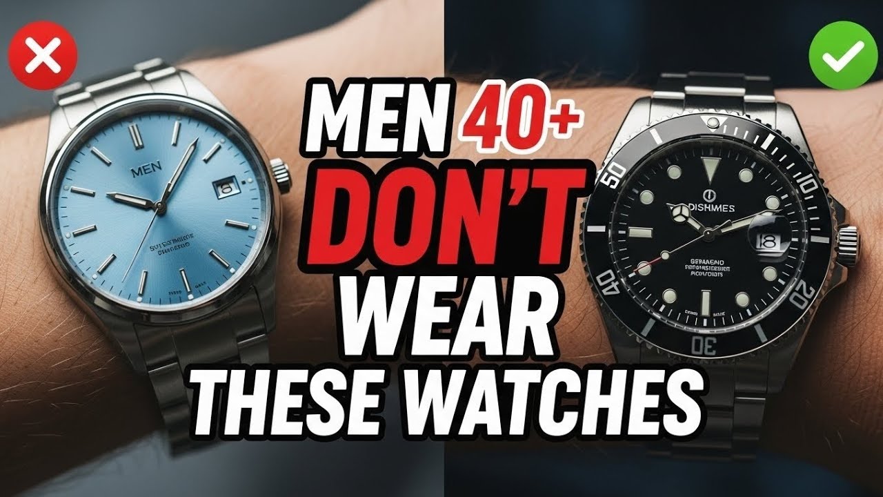 Most Men 40+ Wear These Watches Wrong - Don't Be One Of Them