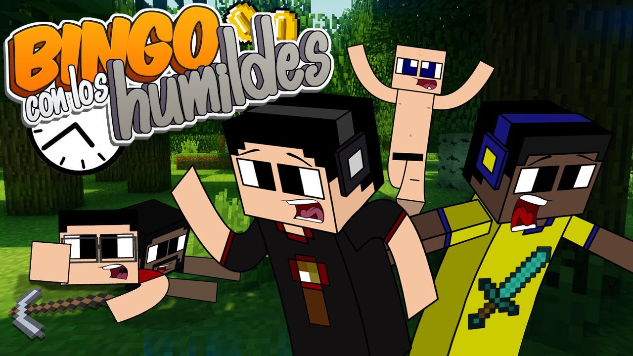 #LunesConLosHumildes Minecraft Bingo con Kim de Invitada!!