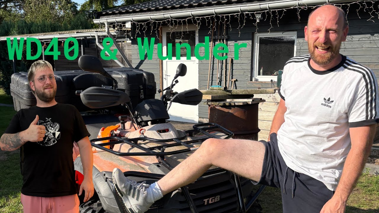 Zerfetzter Riemen beim Quad – wir machen’s wieder ganz! | WD40 & Wunder Folge 7