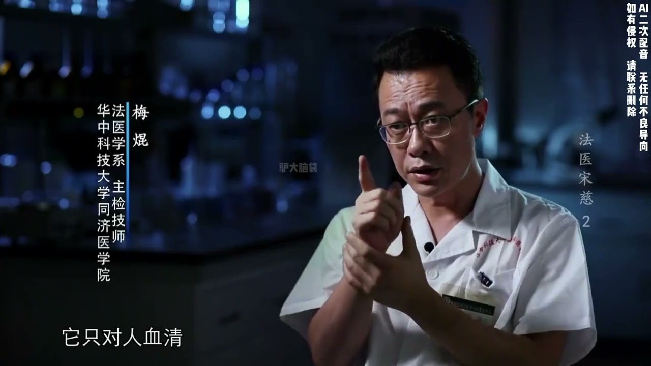 法医梅焜带你认识案发现场的血迹 #睡前故事