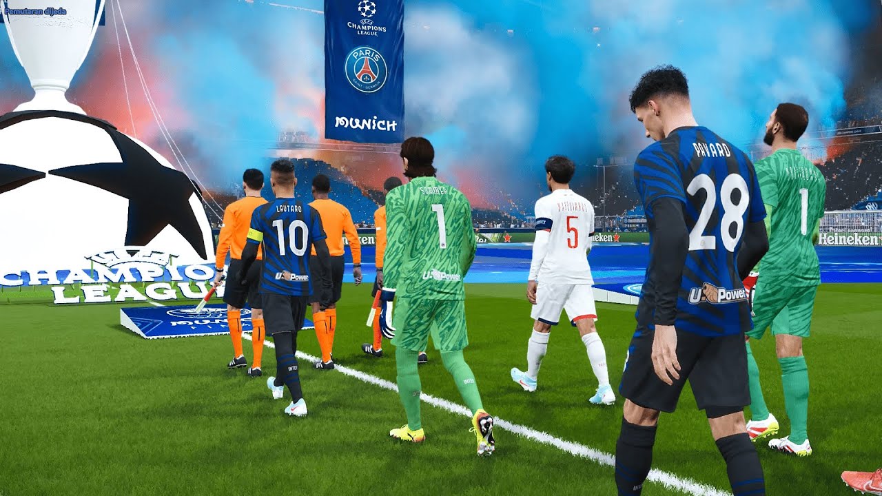 Football Life 2025 + UML MOD. Gameplay UCL Final Full MOD. Inter Milan vs Paris Saint Germain.