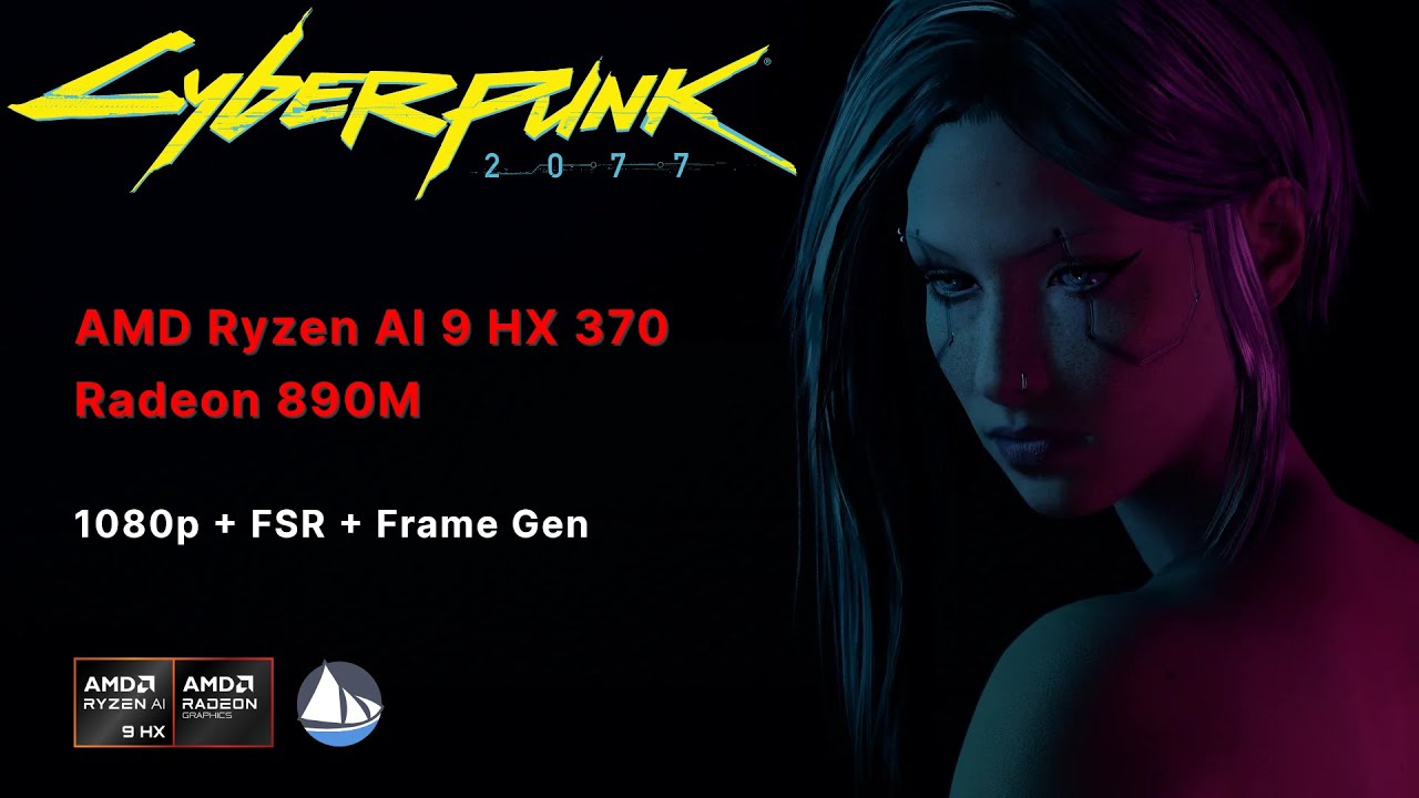 Cyberpunk 2077 on a Mini PC? | Solus OS + Radeon 890M | 1080p FSR + Frame Gen