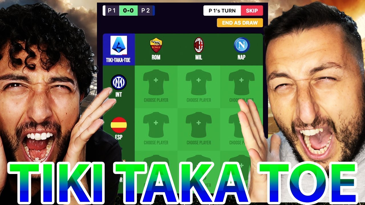 🏆 TIKI TAKA TOE: la SFIDA più EPICA fatta FINORA‼️ GABBOMAN VS FABIO #4