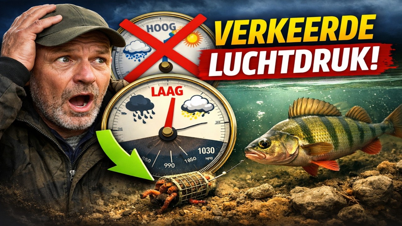 DE WAARHEID over LUCHTDRUK: Waarom je visdag vaker mislukt dan je denkt.