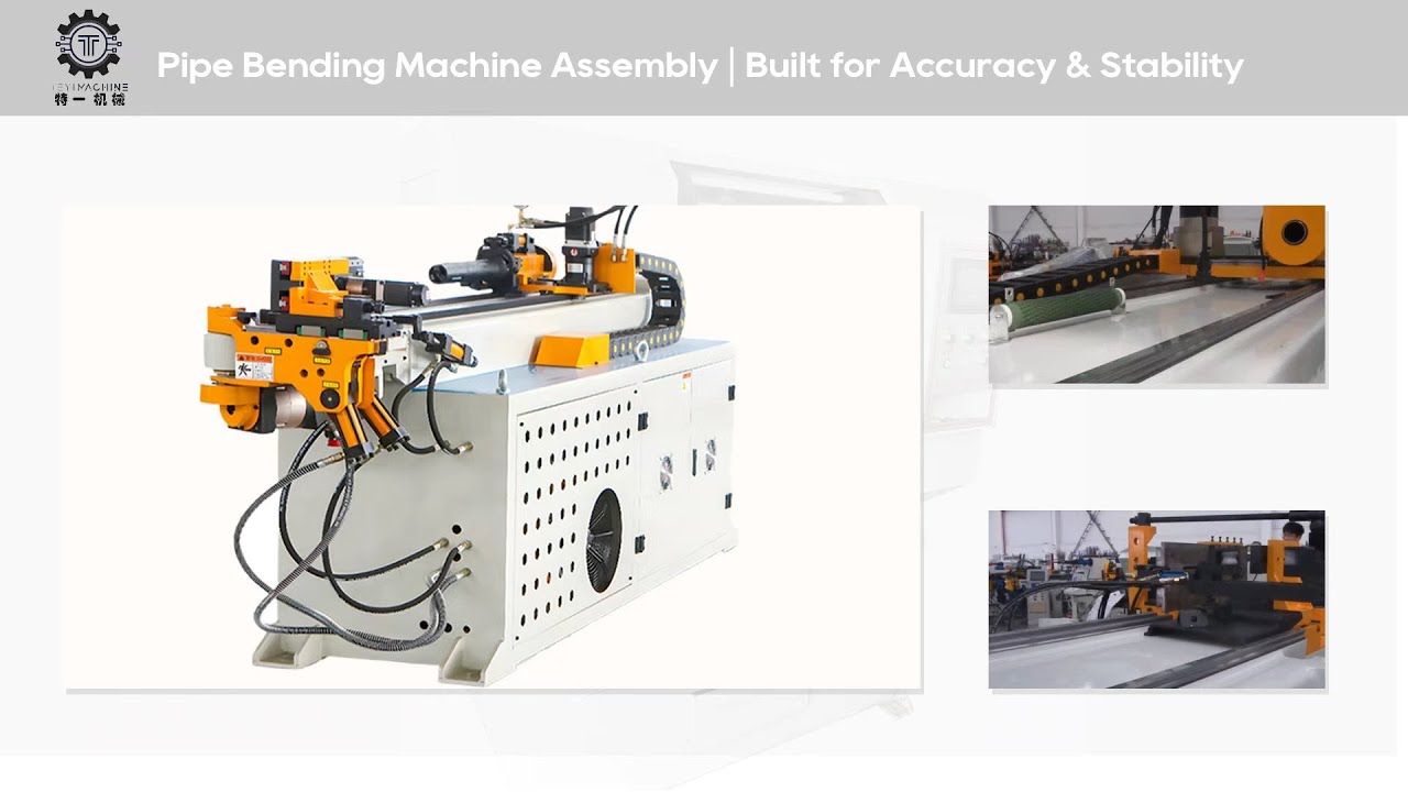 Inside the Build | Pipe Bending Machine Assembly with Precision Engineering #pipebending #factory