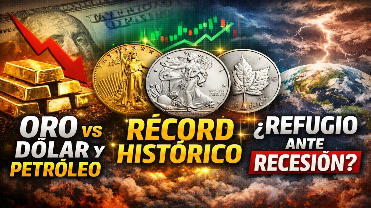 Oro vs. Dólar y Petróleo 📉 | Metales Preciosos, Máximos Históricos y el Refugio del Inversor
