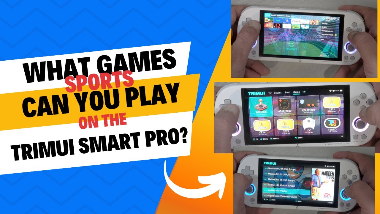 What (Sports) Games Can You Play on the Trimui Smart Pro Retro Game Console