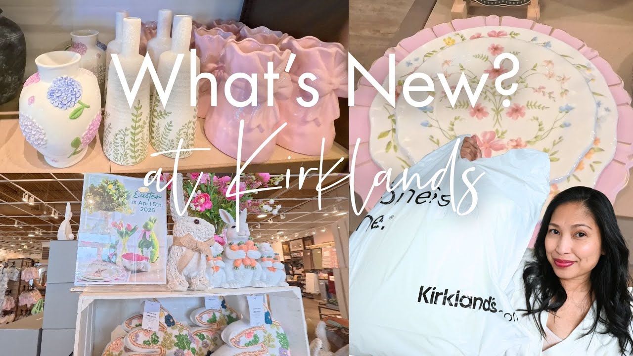 WHAT'S NEW AT KIRKLANDS | SHOP WITH ME - SPRING COLLECTION | SPROUTED AT SHOALS