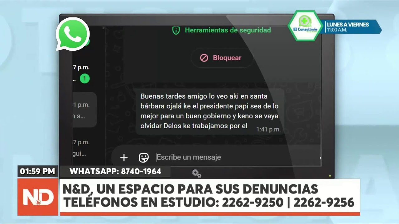 ¡En vivo! Noticias y Denuncias - 22 de enero de 2026