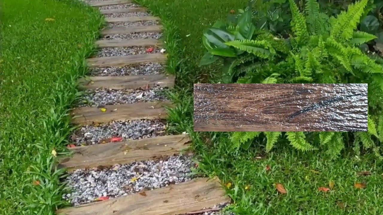 COMO FAZER CAMINHO DE JARDIM DE CIMENTO PARA CHÁCARAS e SÍTIOS| Garden Path idea
