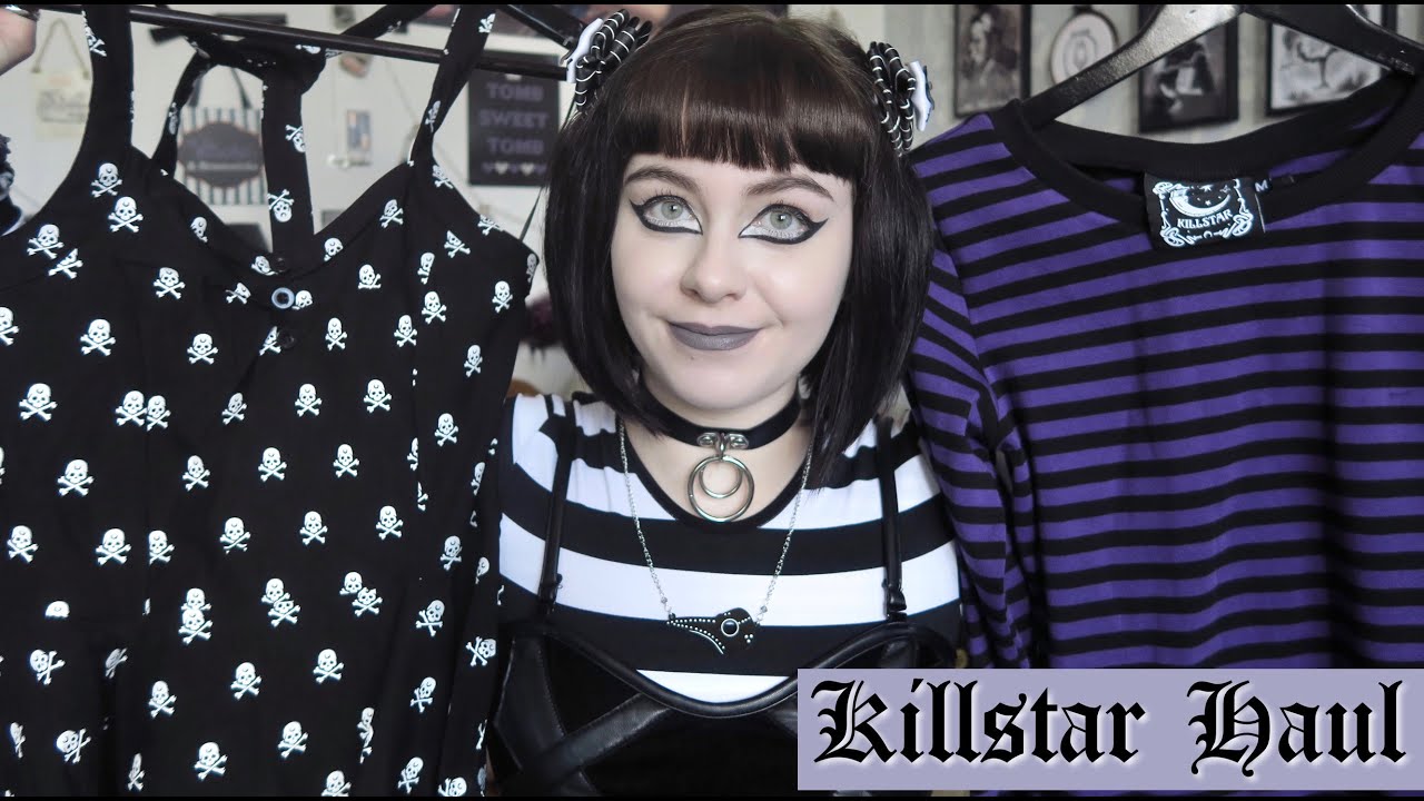KILLSTAR HAUL - BAD 2 THE BONE DRESS AND TOP, SUSPEND ME SKIRT, JETT TOP AND MORE!