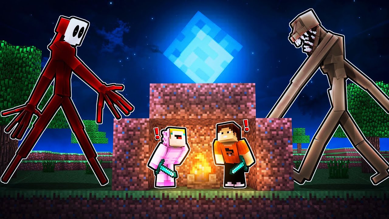 HORROVÝ Minecraft s @GoGoManTV 😨