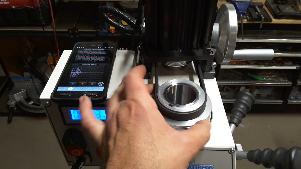 PM-25MV G0704 Spindle Vibrations
