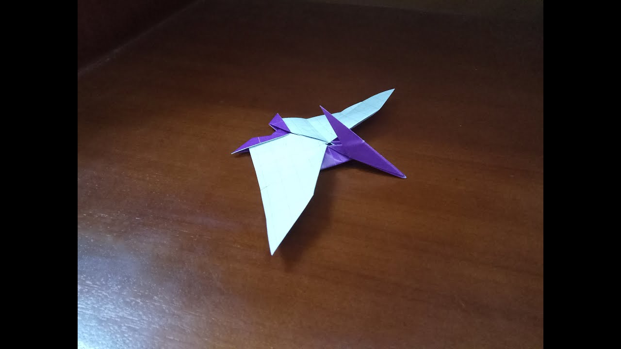 How To Make An Origami Dinosaur Pteranodon