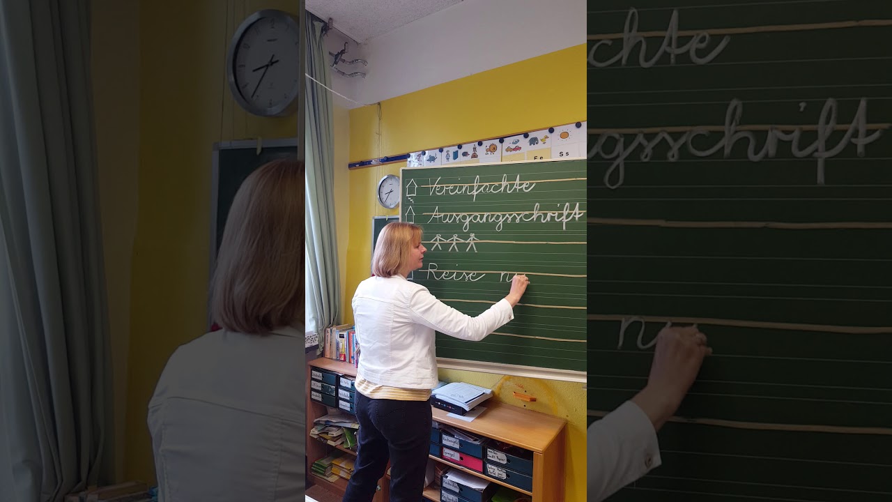 Einführung Vereinfachte Ausgangsschrift