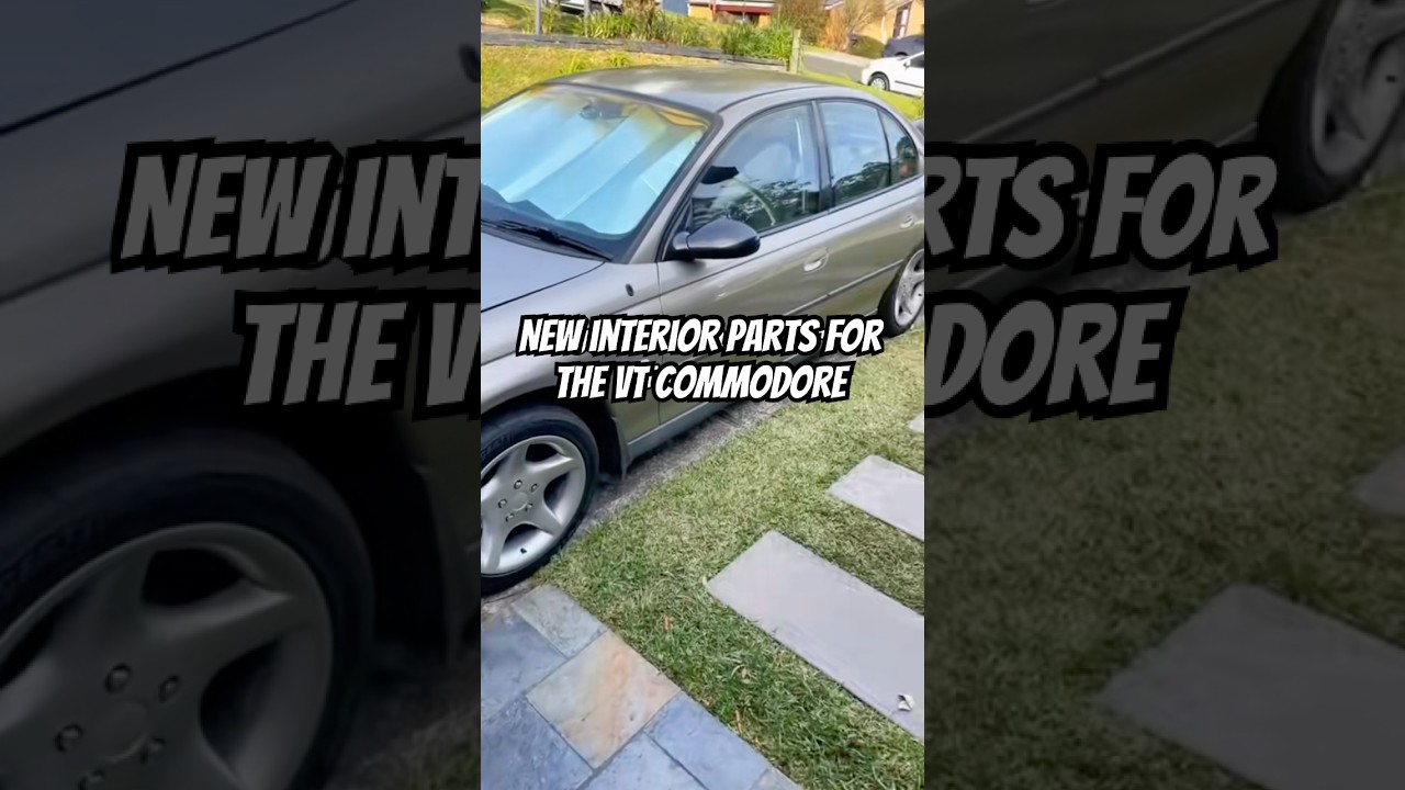 New interior parts for the VT Commodore! 