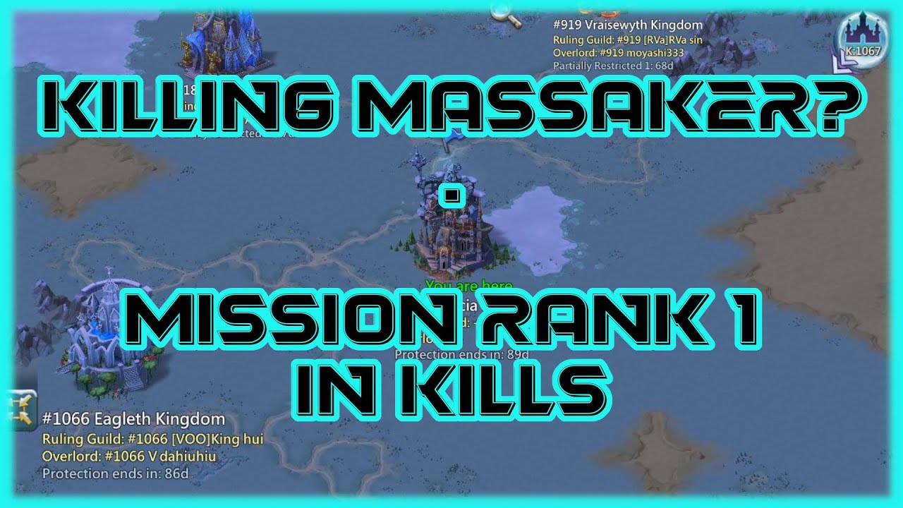 K1067 - We Want RANK 1 in KILLS - Lords Mobile