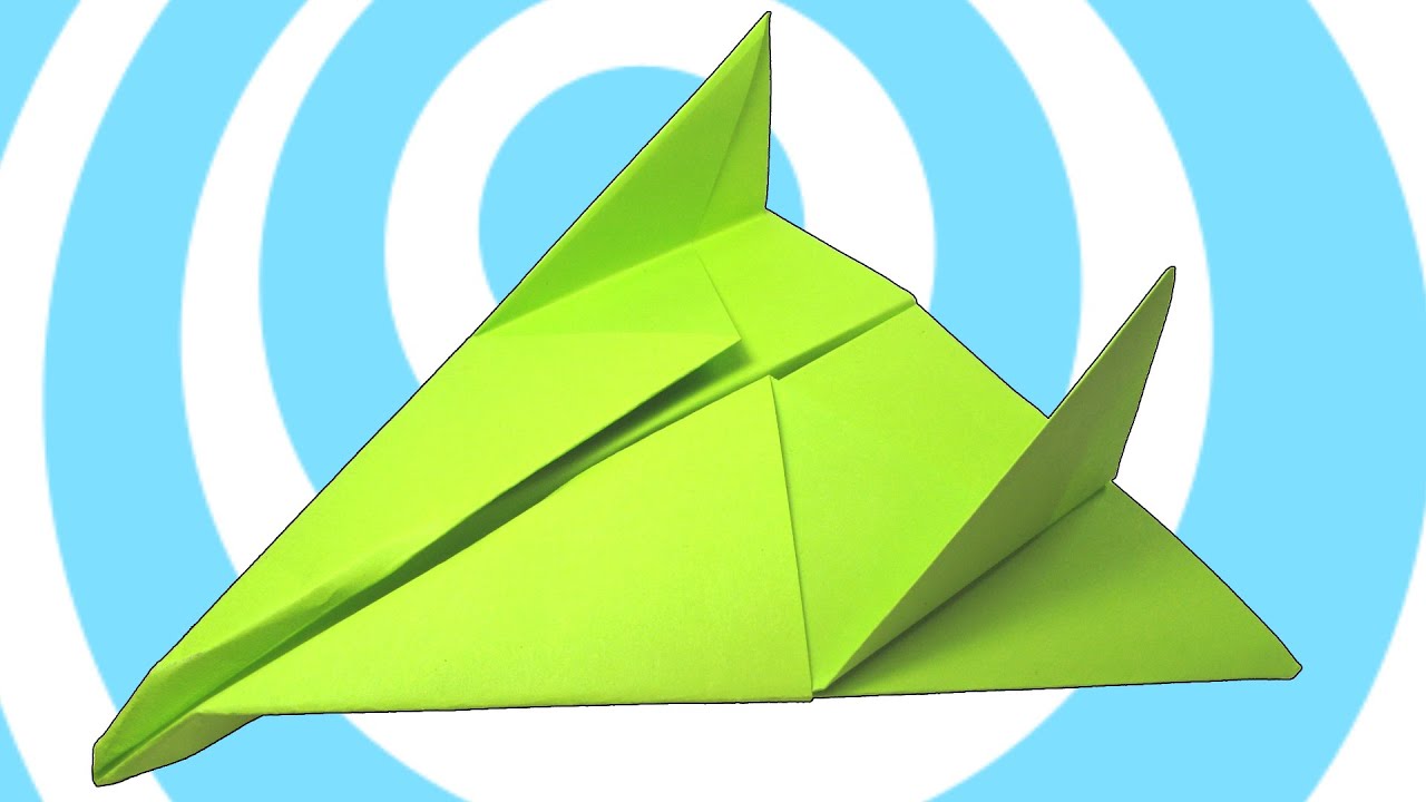 Origami Paper Plane: Thunder Bomber