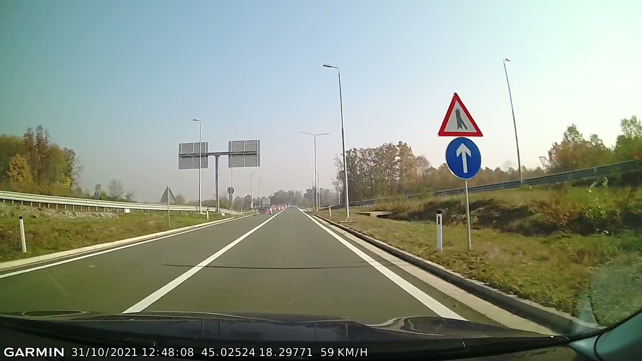 DRIVE #1704: Donji Svilaj-Odžak-Modriča (Bosnia and Herzegovina) (timelapse 4x) *Read Description*