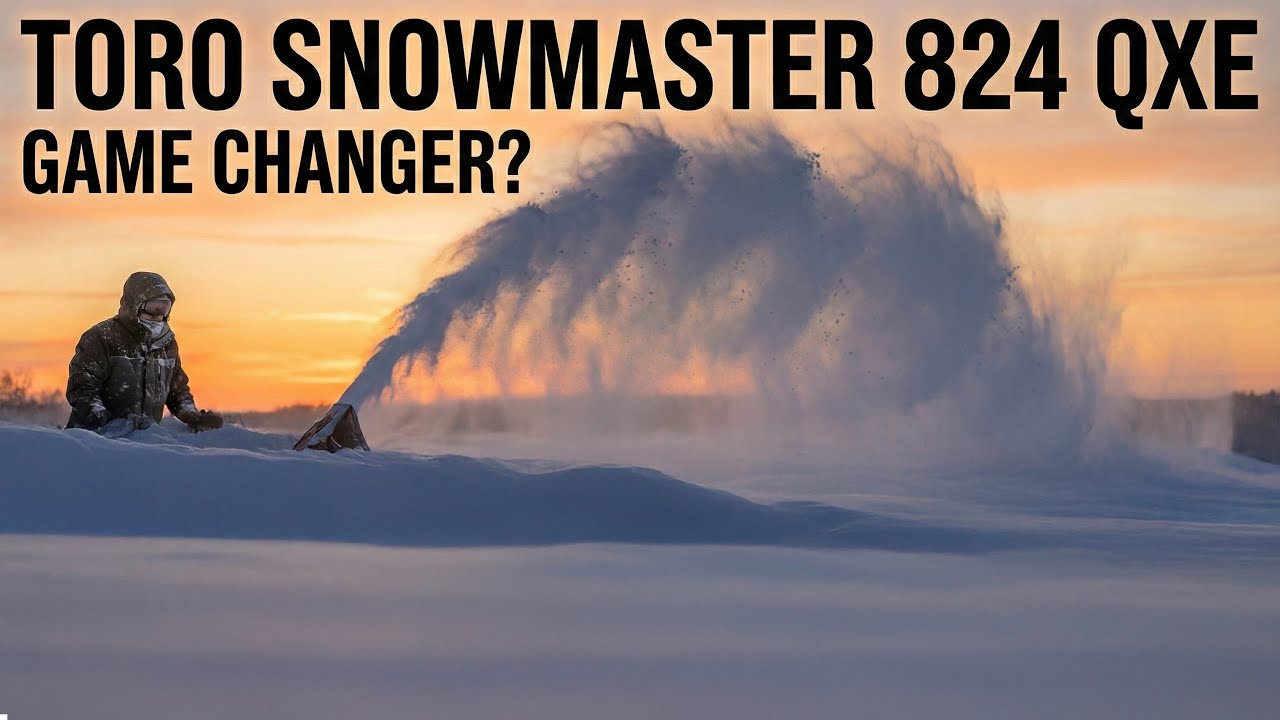 Это ли лучший гибрид? Полный обзор и тест Toro SnowMaster 824 QXE