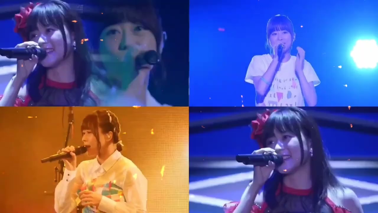 水瀬いのり Million Futures 2018~2021 Comparison