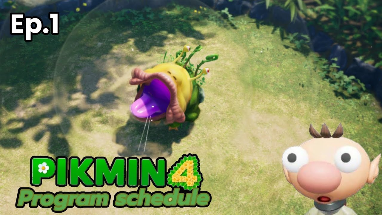 Pikmin Program schedule Pilot Ep 1