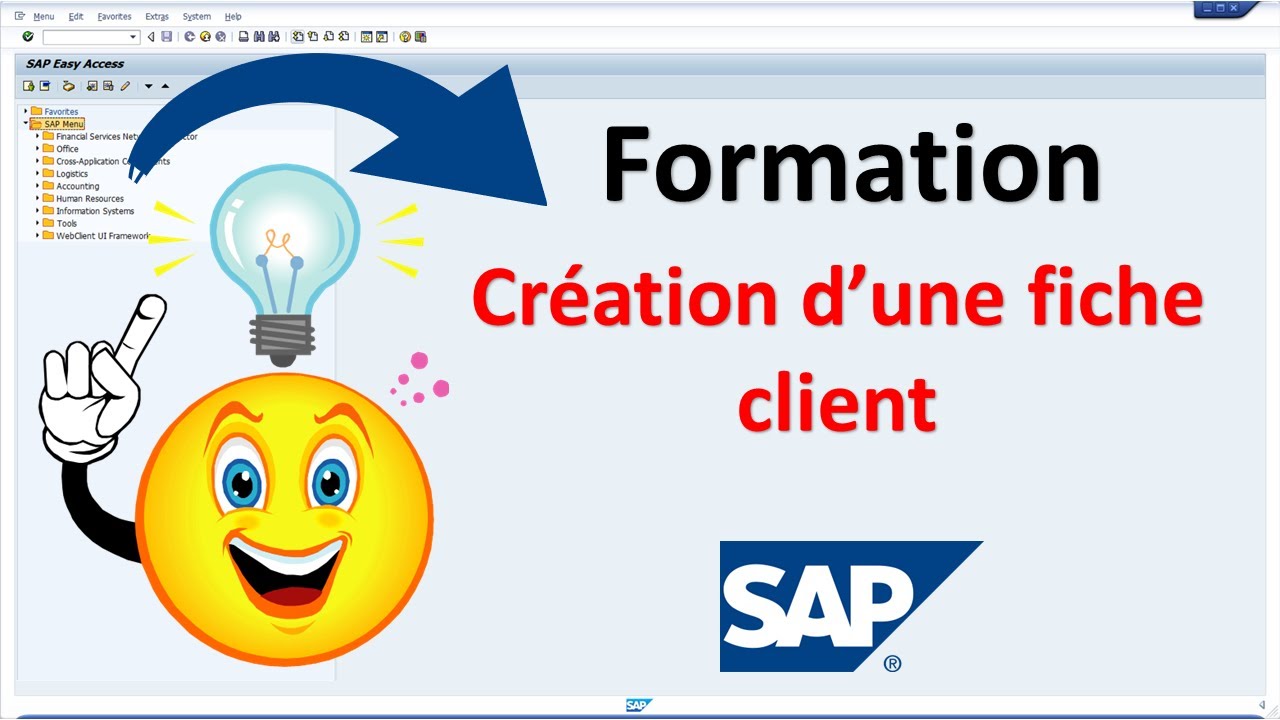 Création d'une fiche client