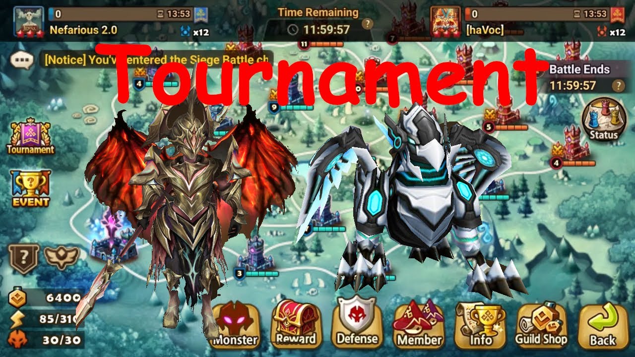 Siege Tournament ! Wreaking [haVoc]