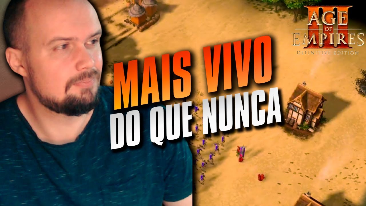 ESTOU DE VOLTA | Age of empires 3 Definitive Edition