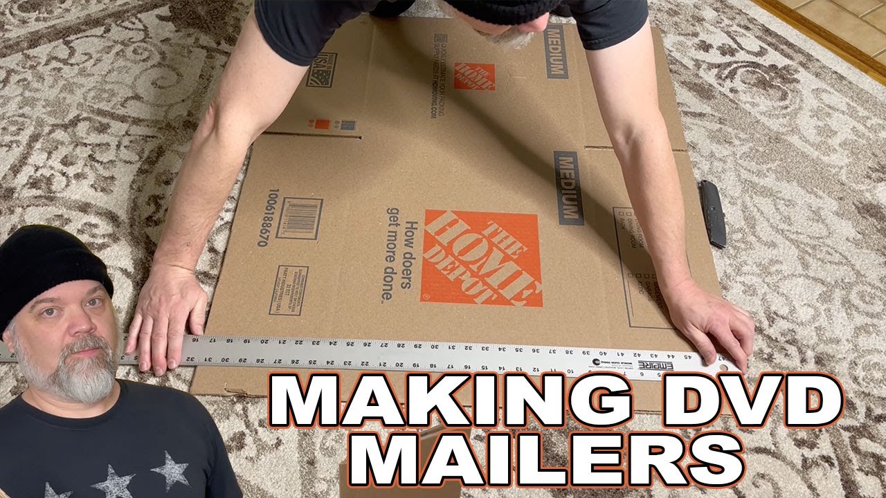 Making My Own DVD Mailers for Shipping + Recent DVD Sales