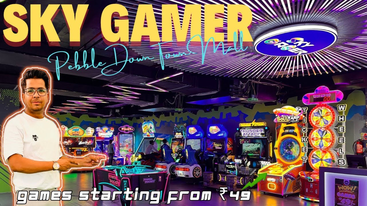 Sky Gamer Zone || Sky Gamer Faridabad || Sky Gamer Pebble Mall || Sky Gamer Game Zone