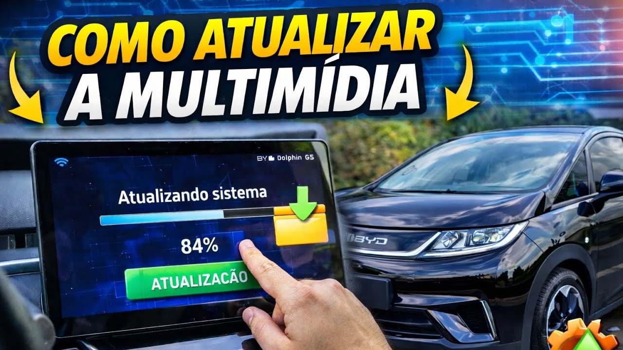 Atualização da multimídia do BYD 